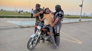 Abdullah sy choro ny Bike cheen li 🥺  snatching prank with Abdullah 😳 [upl. by Mayes]