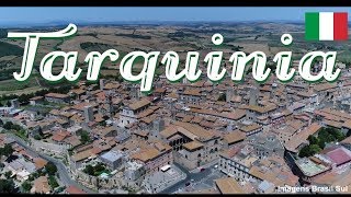 TARQUINIA  Città Etrusca 🇮🇹 Itália Aéreas Drone ©Todos Direitos Reservados [upl. by Maxantia]