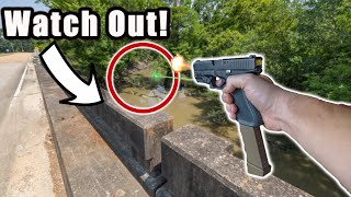 SHOTS FIRED Magnet Fishing Gone Wrong 5 Guns Safe And More [upl. by Ibocaj]