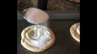 Easy Creme Brulee Sugar cookies [upl. by Eliga]