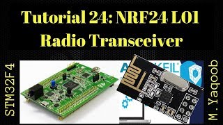 STM32F4 Discovery board  Keil 5 IDE with CubeMX Tutorial 24  NRF24L01 Radio Transceiver [upl. by Napier944]