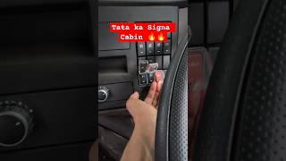 Tata Signa Cabin Interior Features shorts signacabin tatasigna [upl. by Ekusoyr]