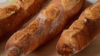 French Baguettes Recipe Demonstration  Joyofbakingcom [upl. by Ringsmuth]