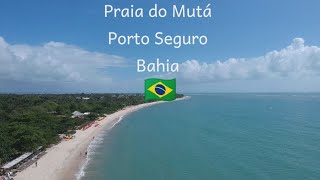 Praia do Mutá  Porto Seguro  Bahia  Brasil  Drone Video  DJI Spark [upl. by Rolfston236]