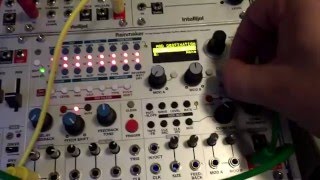 Intellijel cylonix rainmaker and jellysquasher processing some 808 drums [upl. by Fritzsche313]