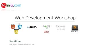 19 Web Development Workshop  jQuery  Validation Hindi [upl. by Buroker]