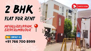 2 BHK Flat for Rent at SRIPERUMBUDUR  Contact us 91 766 700 8999  No Brokerage [upl. by Atinuj23]