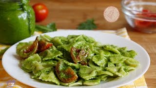 PASTA AL PESTO DI RUCOLA E POMODORINI [upl. by Adnir418]