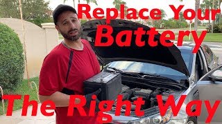 How to change a car battery without loosing memory in MODERN CARS [upl. by Agem]