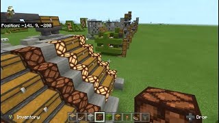 Minecraft Bedrock Multi  Item Sorter  Storage Using Droppers MCPE [upl. by Kieryt]