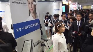 第1回 ウェアラブルEXPO 「装着型デバイス技術展」1st WEARABLE EXPO 2015114 東京ビッグサイト Tokyo Big Sight [upl. by Hollah345]