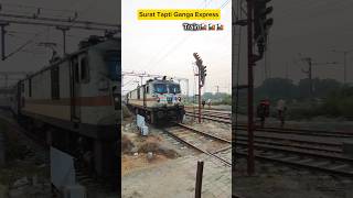 Surat Tapti Ganga Express  Mau Junction Railway Station indianrailway surattaptigangaexpress [upl. by Irahcaz955]