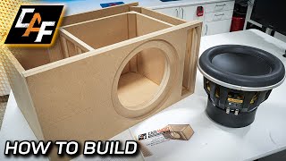 Sound Quality BASS Ported Subwoofer Box Build  13W7AE [upl. by Eibocaj379]