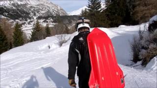 Piste de luge de Val Cenis [upl. by Ruthi825]