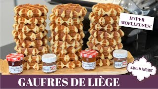 GAUFRES DE LIÈGE 🇧🇪 AVEC OU SANS THERMOMIX [upl. by Ylelhsa290]