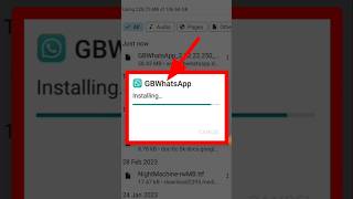 GB WhatsApp Kaise Download Kare  shorts short shortvideo shortsvideo shortfeed shortsviral [upl. by Elinor]