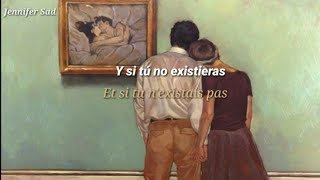 Joe Dassin  Et si tu nexistais pas「Sub Español Lyrics」 [upl. by Enamrahs740]