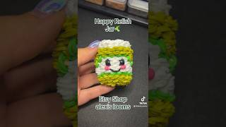 Rainbow Loom Happy Relish Jar💚🥒 [upl. by Tehcac]