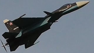 Sukhoi SU37 Bannistator  Stunts and tricks [upl. by Adnarram288]