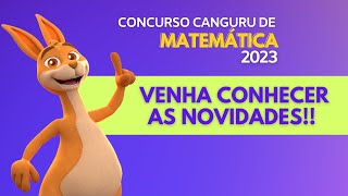 Canguru de Matemática 2023 Venha conhecer as novidades [upl. by Nitsoj]