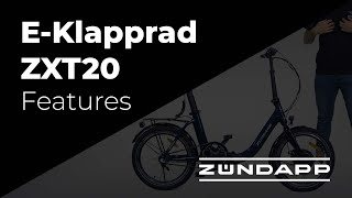 Features Zündapp EKlapprad ZXT20 [upl. by Ferd]