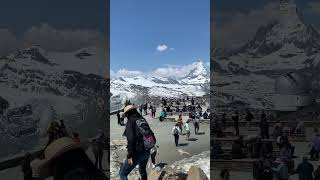 Gornergrat Zermatt Switzerland June 6th 2023 1156 AM [upl. by Alana]