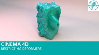 Cinema 4D Restricting Deformers [upl. by Asseral52]