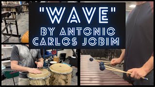 quotWavequot  Antonio Carlos Jobim 1967  percussion cover [upl. by Amein596]