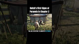 Dutch’s First Signs of Paranoia rdr2 reddeadredemption gaming [upl. by Gael346]