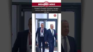 Lavrov Arrives for BRICS Summit 2024 [upl. by Nanerb]