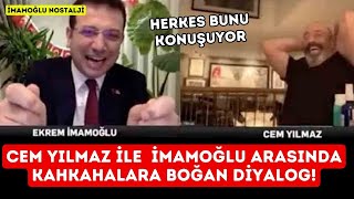 Cem Yılmaz ile Ekrem İmamoğlu Arasında Kahkahalara Boğan Diyalog [upl. by Trella]