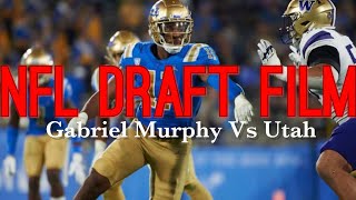 Film Room Gabriel Murphy Vs Utah All Pass Rushes [upl. by Eesac]