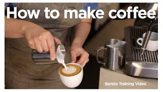 How to Make Coffee Australia  Barista Training Videos Australia [upl. by Obel]