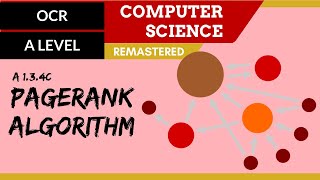 68 OCR A Level H446 SLR12  13 PageRank algorithm [upl. by Odidnac]