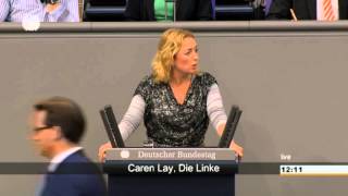 Caren Lay DIE LINKE Vom Studenten bis zur Oma Günstig wohnen für alle [upl. by Assilem]