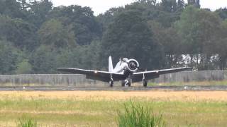 Consolidated Vultee BT13A Performs A Stop And Go At KUAO On Runway 35 [upl. by Edina836]