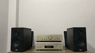 Ampli DENON PMA390IV DENON DCD1550AR loa HECO AURORA 300  HCM 0932669633Zalo [upl. by Huggins]