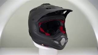 Arai MXV Frost Motocross Helmet Black [upl. by Ardnohs]