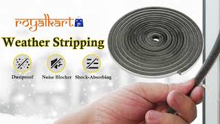 Weather Stripping Brush A HowTo Install Guide [upl. by Ayikaz]