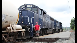 HD Pan Am Railways Action on District 2 w Friendly Crews Early July 2021 [upl. by Questa]