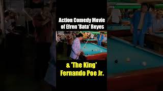 Efren Bata Reyes and The King Fernando Poe Jr Movie [upl. by Hcire765]