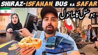 Iran ki VIP bus pr Isfahan ka safar aur Heritage hostel ka mahol  Iran travel vlog [upl. by Lledner]