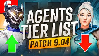 NEW Agent Tier List Patch 904  VYSE is BROKEN  Valorant Agent Meta [upl. by Llerrom]