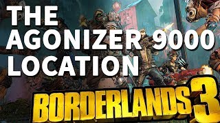 The Agonizer 9000 Location Borderlands 3 [upl. by Ayotel]