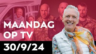 Vanavond maandag 30 september op tv  Mis niks  TVDepotGids [upl. by Annamaria451]