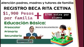 Registro para la nueva beca universal ¿Cuáles son los requisitos y cuándo puedo entregarlos [upl. by Lindy]