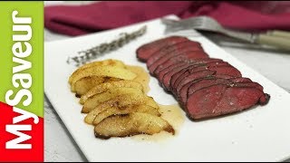 Magret de canard cuisson lente au miel et aux pommes Expert au fourneaux [upl. by Norehs574]