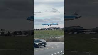 KLM 787 Dreamliner landing runway 06R at YYZ [upl. by Christabel501]