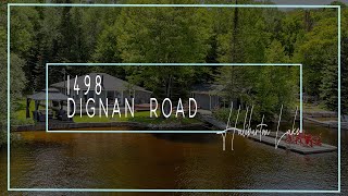 NOW SOLD 1498 Dignan Road Haliburton Lake [upl. by Bertine383]