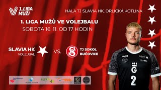 1 LIGA MUŽŮ TJ SLAVIA HK – TJ Sokol Bučovice  16 11 2024 1700 [upl. by Geminius]